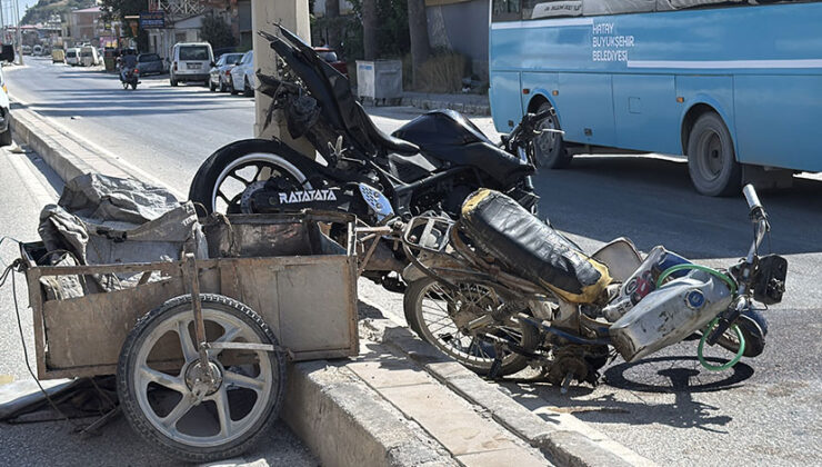 Antakya’da iki motosikletin çarpıştığı kazada 1 kişi öldü