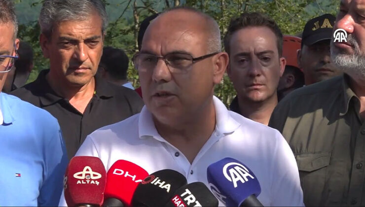 Giresun Valisi Koç: Hava aracının düştüğüne yönelik iz ve emareye rastlanılmadı