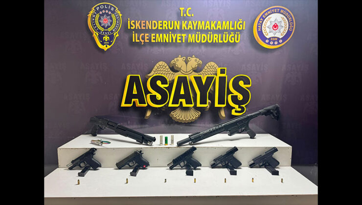 Hatay’da ev ve otomobil kurşunlayan 7 şüpheli tutuklandı