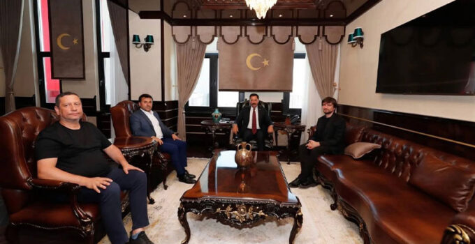 Yeşilay Hatay Şube Başkanı Bilgin’den Vali Masatlı’ya ziyaret