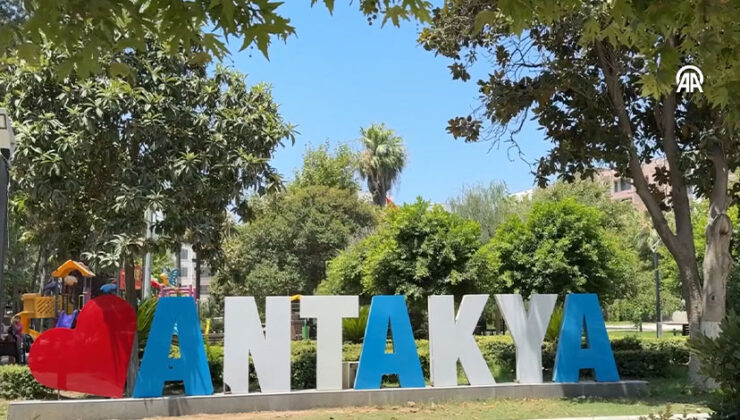 Hatay’ın simge noktaları gökyüzünden görüntülendi!